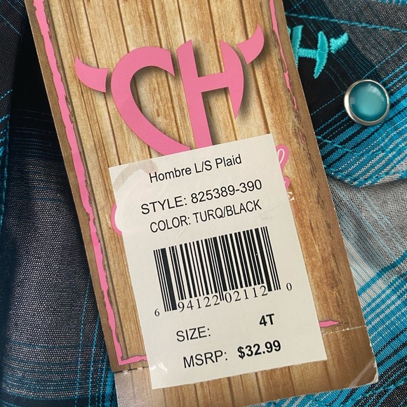 Cowgirl‎ Hardware Rodeo Shirt 4T - Picture 2 of 4